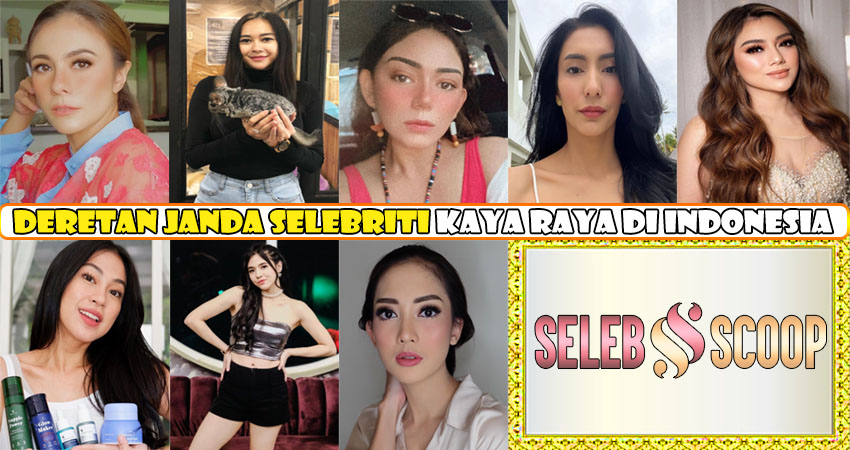 Deretan Janda Selebriti Kaya Raya di Indonesia